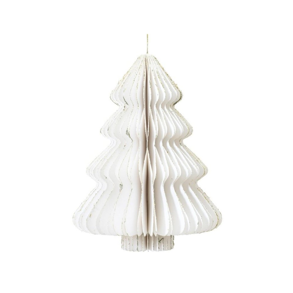 ALBERO CARTA APPENDERE BIANCO H.20 D.15